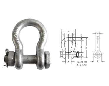 تكبل-G2130 US BOLT TYPE ANCHOR تكبل