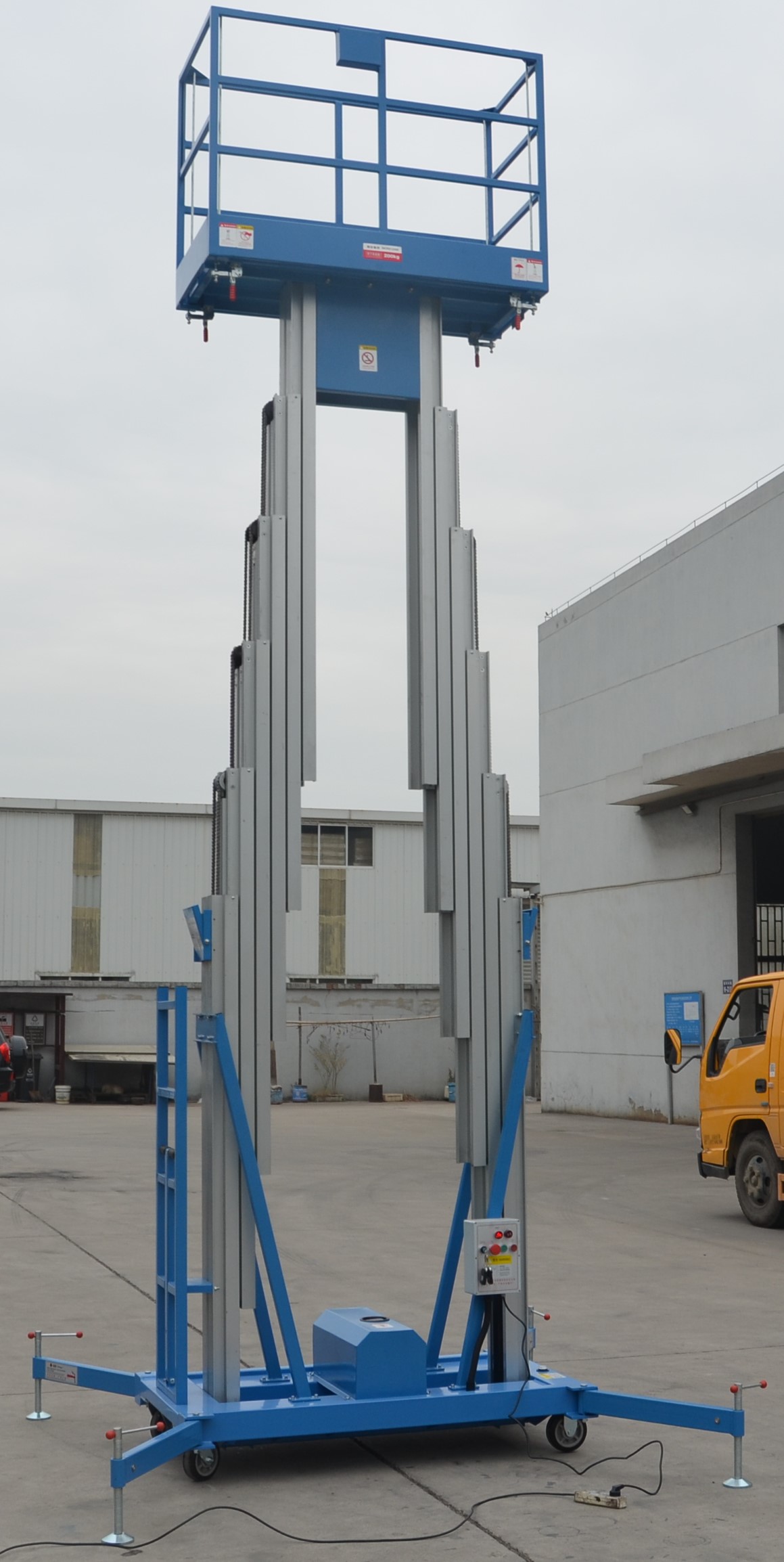 منصة العمل الجوية Alum.Mast GTWY-S